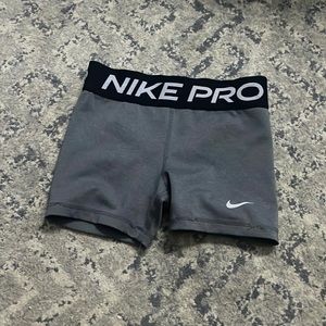 Gray nike pros